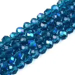 Electroplate Glass Beads Strands