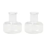 Transparent Glass Beads Containers