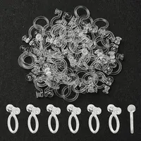 Plastic Clip-on Earring Findings