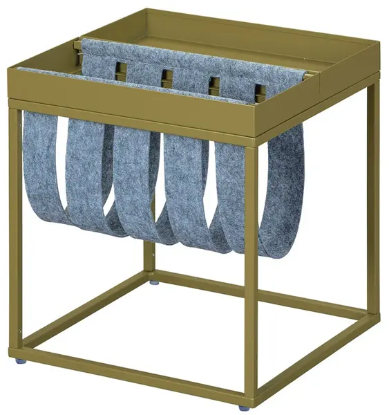 Odkládací stolek hayes - zelená/šedá