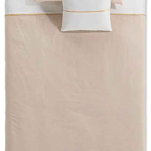 Ložní set 120x200cm luxor - béžová/bílá