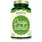 GreenFood Nutrition Chaga Extract kapsuly zo vzácnej huby 98 g