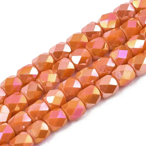 Electroplate Glass Beads Strands