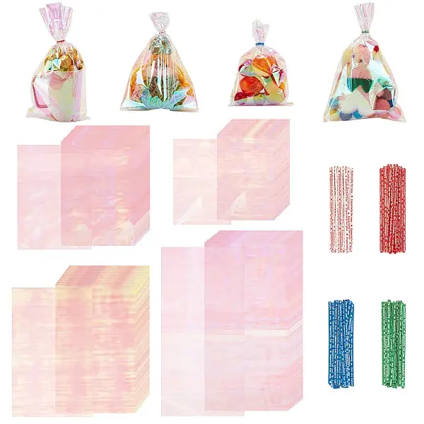 4 Styles OPP Plastic Bags