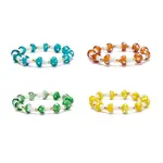Lampwork Mushroom Beaded Stretch Bracelet for Women