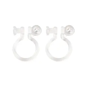Silicone Clip-on Earring Findings