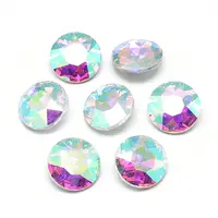 Pointed Back Glass Rhinestone Cabochons