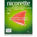 Nicorette Invisipatch 10 mg/16 h transdermální náplast při odvykání kouření 7 ks