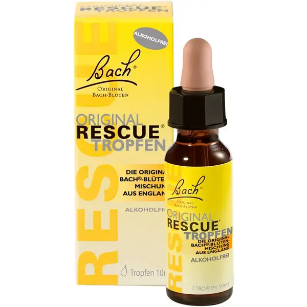 Bach® Flower Remedies RESCUE® kapky pro úlevu od stresu a emoční komfort 10 ml