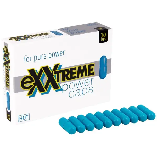 HOT Exxtreme Power Caps kapsle pro podporu erekce 10 cps