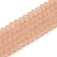 Transparent Glass Beads Strands