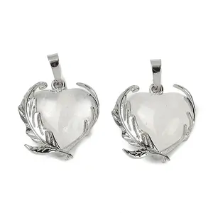 Natural Quartz Crystal Pendants