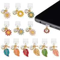 12Pcs 2 Styles Plastic Mobile Dustproof Plugs