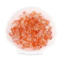 Baking Paint Transparent Glass Beads