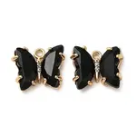 Brass with Glass Pendants