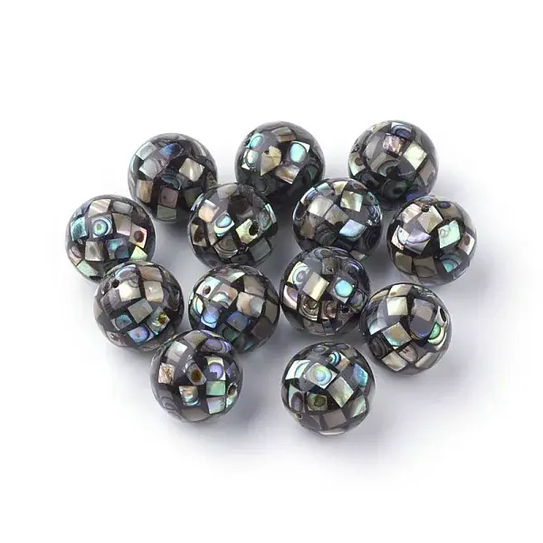 Natural Paua Shell Beads