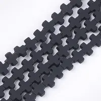 Spray Painted Non-magnetic Synthetic Hematite Beads Strands