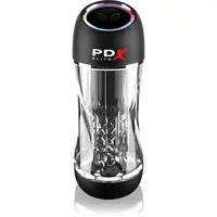Pipedream PDX Elite ViewTube Pro See-Thru Vibrating Stroker masturbátor vibrační 23 cm