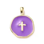 Brass Enamel Pendants