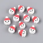 Christmas Theme Handmade Polymer Clay Beads