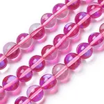Synthetic Moonstone Beads Strands
