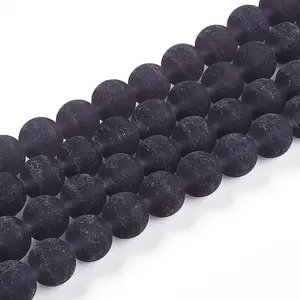 Transparent Glass Beads Strands