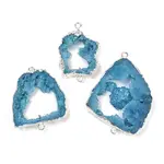 Dyed Natural Druzy Agate links
