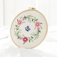 Flower Pattern DIY Embroidery Kit