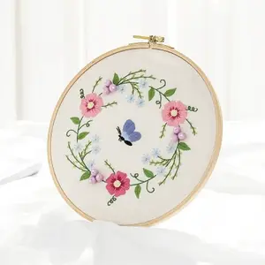 Flower Pattern DIY Embroidery Kit