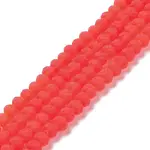 Transparent Glass Beads Strands