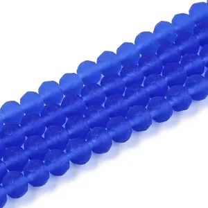 Transparent Glass Beads Strands