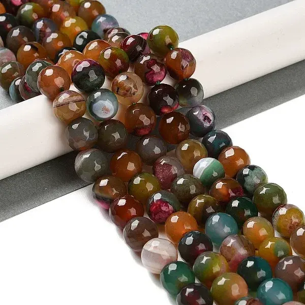 Natural Agate Beads Strands