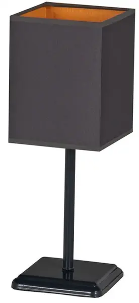 Stolní lampa thor - černá/oranžová