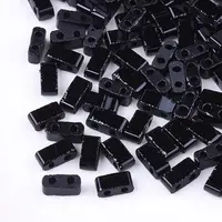 2-Hole Opaque Glass Seed Beads