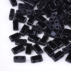 2-Hole Opaque Glass Seed Beads
