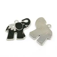 Alloy Enamel Pendants