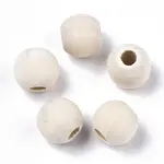 Natural Unfinished Wood Beads