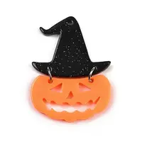 Halloween Theme Opaque Acrylic Pendants