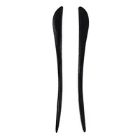 Vintage Schima Wood Hair Sticks Findings