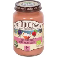Rudolf’s BIO rýžová kaše s lesními plody dětský příkrm 190 g