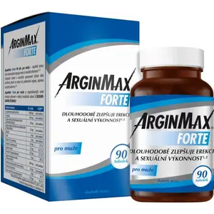 ArginMax Forte pro muže doplněk stravy pro zlepšení erekce a sexuální výkonnosti 90 cps