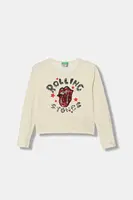 Dětské tričko s dlouhým rukávem United Colors of Benetton