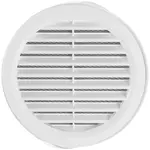 HACO Větr.mříž.kul.prům.10cm síťka, bílá VM100B