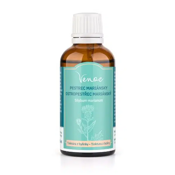 Venoc Ostropestřec mariánský tinktura z byliny 50 ml