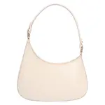 Menšia dámska kožená kabelka Italia Renata - krémová