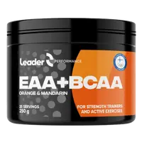 LEADER EAA + BCAA 250g - pomeranč, mandarinka