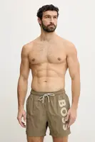 Plavkové šortky BOSS Octopus černá barva, 50514502