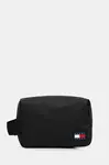 Kosmetická taška Tommy Jeans černá barva, AM0AM13862