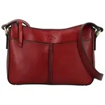 Dámska kožená crossbody kabelka vínová - Katana Denali