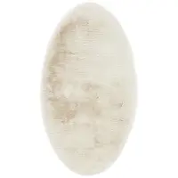 Novel KOBEREC S VYSOKÝM VLASEM, 120/160 cm, světle hnědá